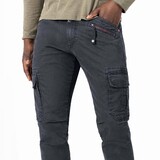 Timezone Regular BenTZ  Zipper Dark Ink Blue Cargobroek Heren Timezone Regular BenTZ  Zipper Dark Ink Blue Cargobroek Heren
