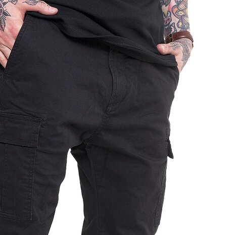 Vintage Industries Vince Jogger Steel Cargobroek Heren Vintage Industries Vince Jogger Steel Cargobroek Heren