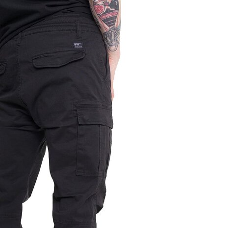 Vintage Industries Vince Jogger Steel Cargobroek Heren Vintage Industries Vince Jogger Steel Cargobroek Heren