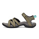Teva Tirra Burnt Olive Sandalen Dames Teva Tirra Burnt Olive Sandalen Dames