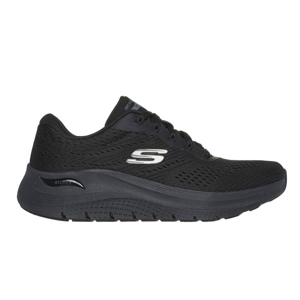 Skechers Arch Fit Big League Zwart Wandelsneakers Dames BD Store - Main Image