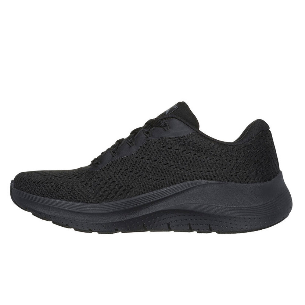 Skechers Arch Fit 2.0 Big League Zwart Wandelsneakers Dames Skechers Arch Fit 2.0 Big League Zwart Wandelsneakers Dames