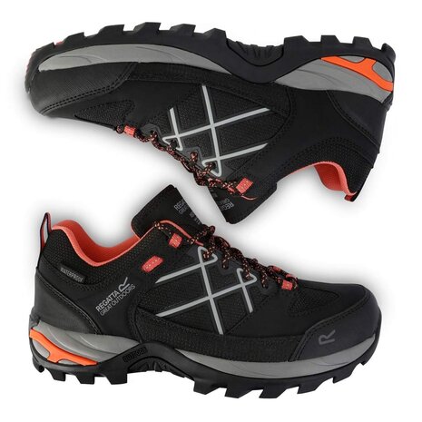Regatta Samaris Low Isotex Black Satsuma Wandelschoenen Dames