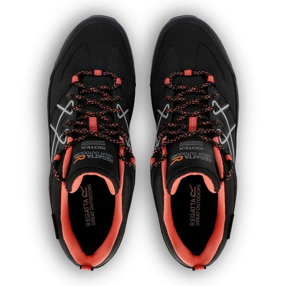 Regatta Samaris Low Isotex Black Satsuma Wandelschoenen Dames