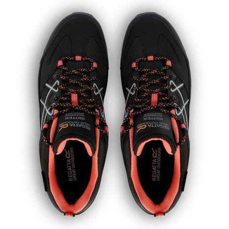Regatta Samaris Low Isotex Black Satsuma Wandelschoenen Dames