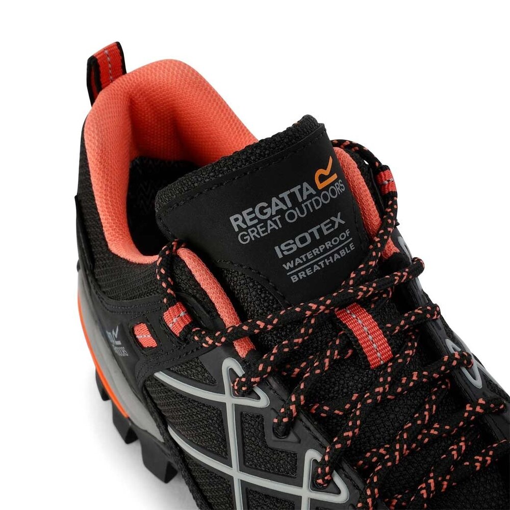 Regatta Samaris Low Isotex Black Satsuma Wandelschoenen Dames