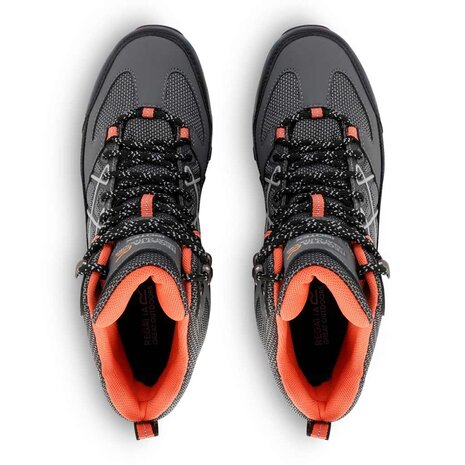 Regatta Samaris Mid Isotex Dark Steel Satsuma Wandelschoenen Dames