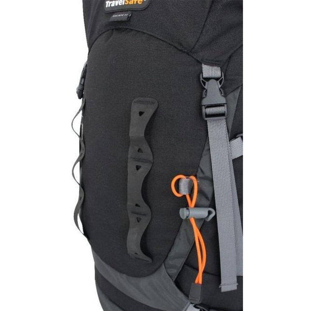 TravelSafe Escape Zwart 55 Liter Rugzak