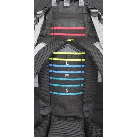 TravelSafe Escape Zwart 55 Liter Rugzak