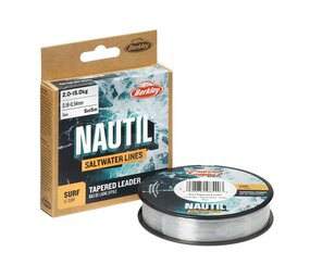 Berkley Nautil Surf Mono Tapered Clear 5x15m Leader Berkley Nautil Surf Mono Tapered Clear 5x15m Leader