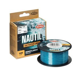 Berkley Nautil Surf Monofilament 300m Turquoise Vislijn Berkley Nautil Surf Monofilament 300m Turquoise Vislijn