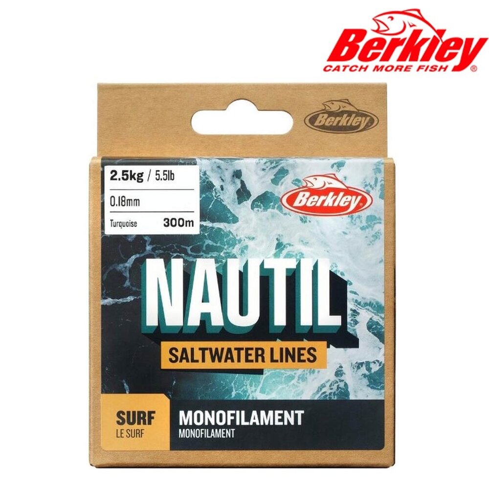 Berkley Nautil Surf Monofilament 300m Turquoise Vislijn