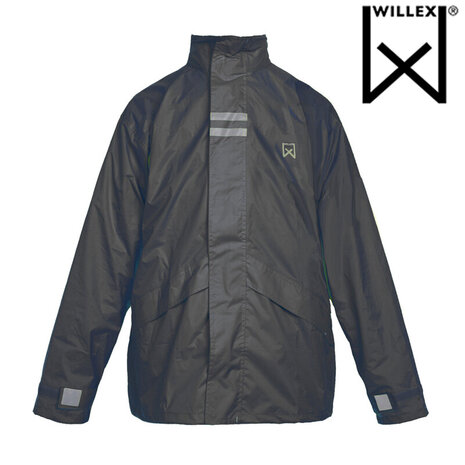 Willex Basic Zwart Regenjas Willex Basic Zwart Regenjas