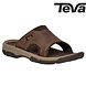Teva Langdon Slide Walnut Slippers Heren Teva Langdon Slide Walnut Slippers Heren