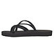 Teva Olowahu Mix B Black On Black Slippers Dames Teva Olowahu Mix B Black On Black Slippers Dames