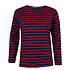 Classic Navy Bordeaux Maritiem Shirt Dames Classic Navy Bordeaux Maritiem Shirt Dames
