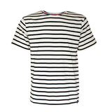 Breton Stripe T-Shirt Natural Navy Maritiem Shirt Breton Stripe T-Shirt Natural Navy Maritiem Shirt