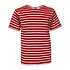T-Shirt Bordeaux Natural Maritiem Shirt T-Shirt Bordeaux Natural Maritiem Shirt