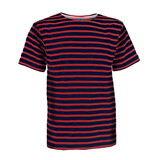 Breton Stripe T-Shirt Navy Bordeaux Maritiem Shirt Breton Stripe T-Shirt Navy Bordeaux Maritiem Shirt