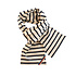 Classic Maritiem Natural Navy Katoenen Sjaal Classic Maritiem Natural Navy Katoenen Sjaal