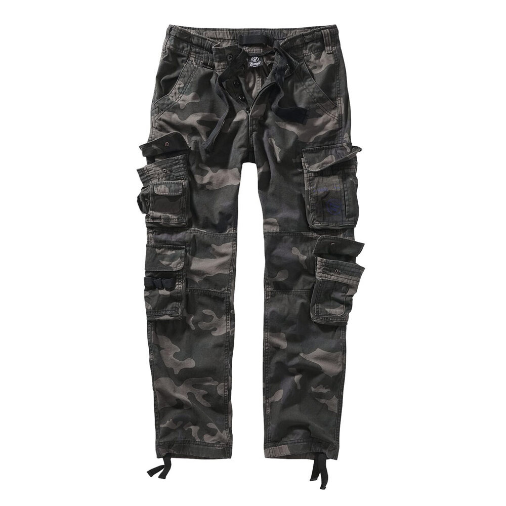 Brandit Vintage Trouser Dark Camo Outdoorbroek Heren Brandit Vintage Trouser Dark Camo Outdoorbroek Heren