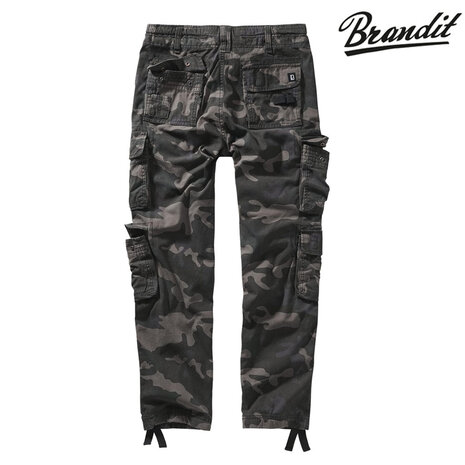 Brandit Vintage Trouser Dark Camo Outdoorbroek Heren Brandit Vintage Trouser Dark Camo Outdoorbroek Heren