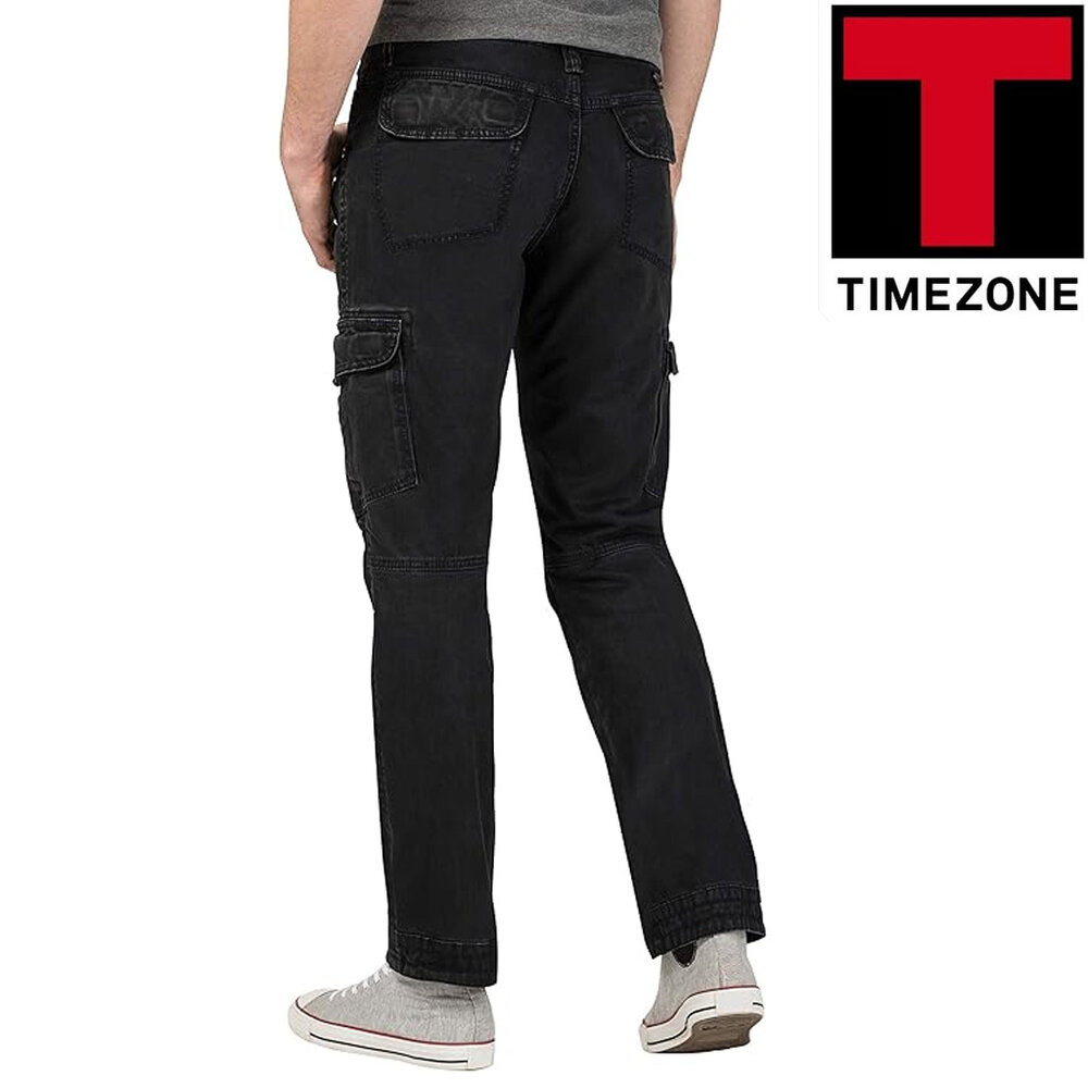 Timezone Regular BenTZ Black Cargobroek Heren Timezone Regular BenTZ Black Cargobroek Heren
