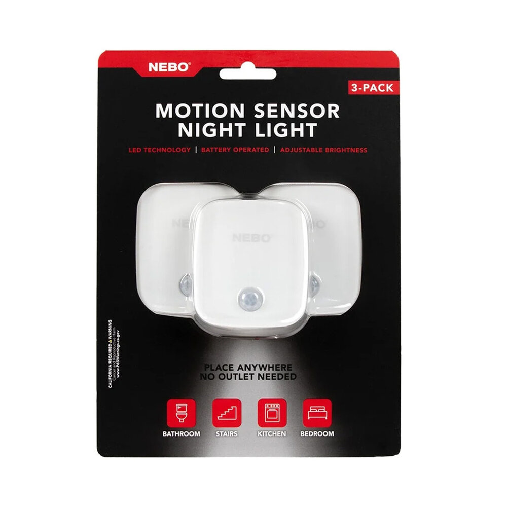 Nebo Motion Sensor Light 3-Pack Nebo Motion Sensor Light 3-Pack