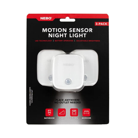 Nebo Motion Sensor Light 3-Pack Nebo Motion Sensor Light 3-Pack