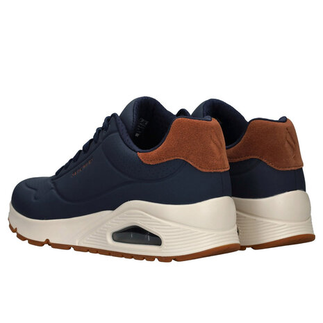 Skechers Uno Suited On Air Navy Wandelsneakers Heren Skechers Uno Suited On Air Navy Wandelsneakers Heren