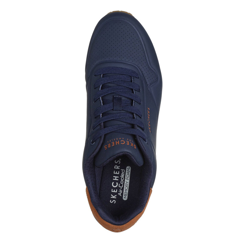 Skechers Uno Suited On Air Navy Wandelsneakers Heren Skechers Uno Suited On Air Navy Wandelsneakers Heren