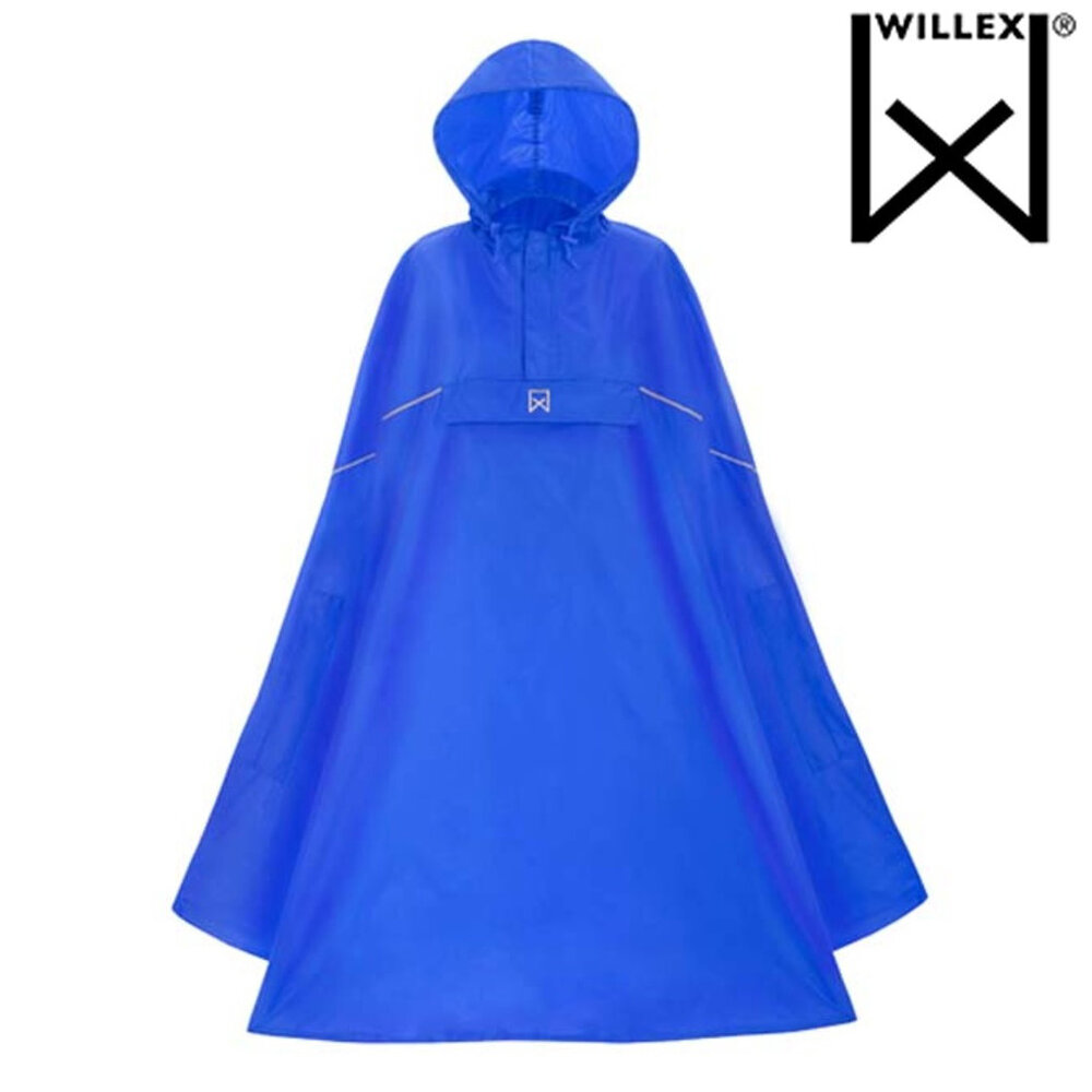 Willex Lichtgewicht Blauw Regenponcho Willex Lichtgewicht Blauw Regenponcho