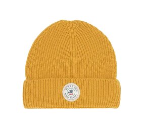 Royal Mer Charly Bonnet Yellow Wollen Muts Royal Mer Charly Bonnet Yellow Wollen Muts