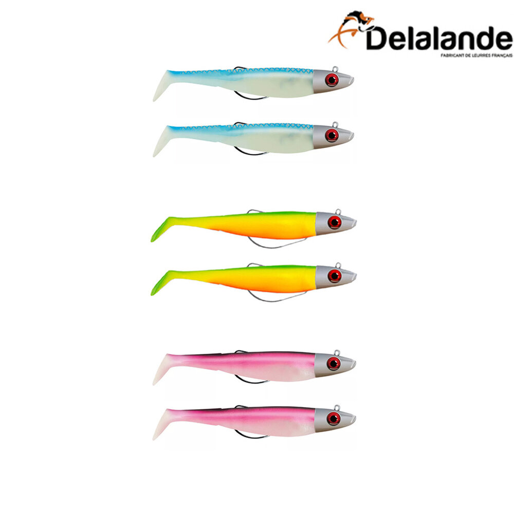 Delalande Swat Shads 9cm 15g Kunstaas 2 Stuks