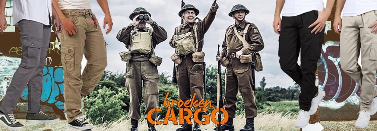 Van militaire broek naar Cargobroek Van militaire broek naar Cargobroek
