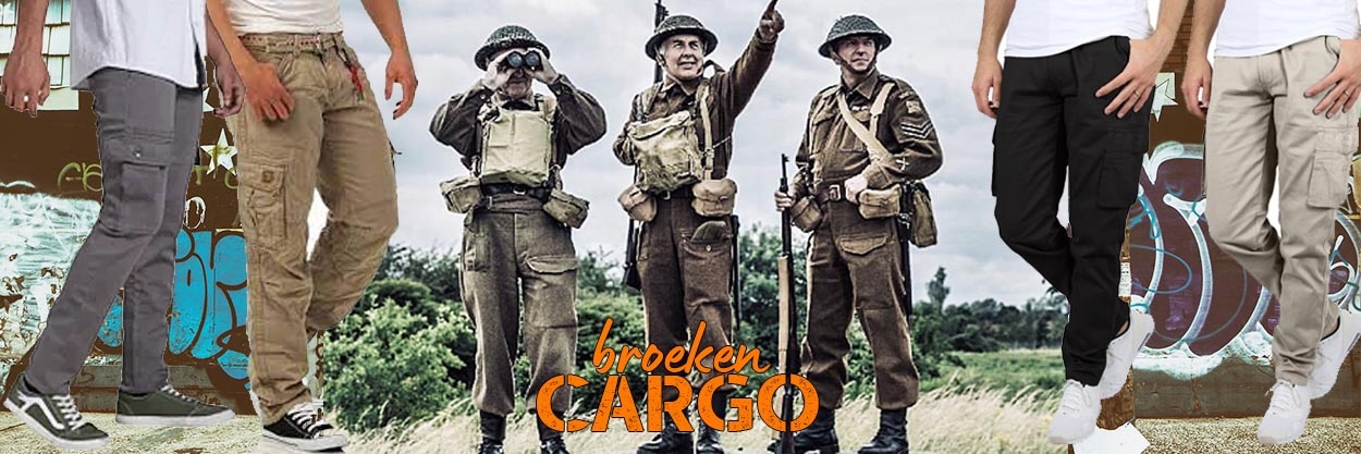 Van militaire broek naar Cargobroek Van militaire broek naar Cargobroek