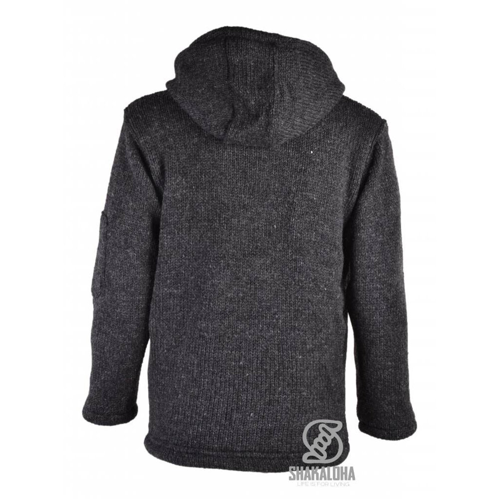 Shakaloha Crush Ziphood Antraciet Vest Heren Shakaloha Crush Ziphood Antraciet Vest Heren