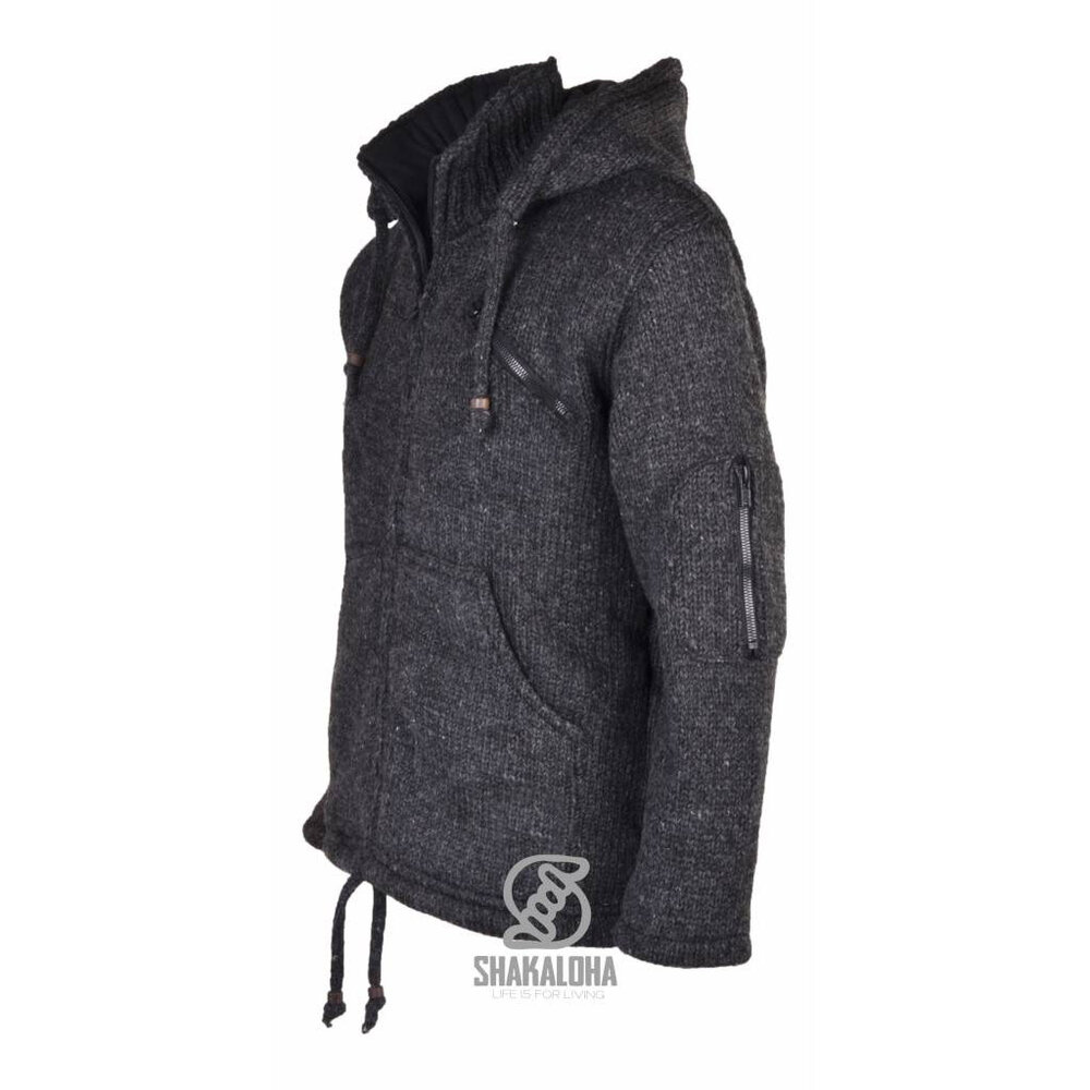 Shakaloha Crush Ziphood Antraciet Vest Heren Shakaloha Crush Ziphood Antraciet Vest Heren