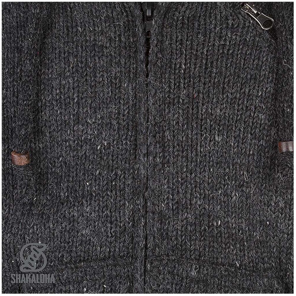 Shakaloha Crush Ziphood Antraciet Vest Heren Shakaloha Crush Ziphood Antraciet Vest Heren