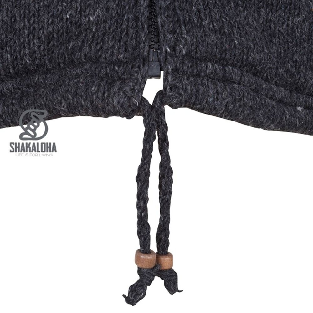 Shakaloha Crush Ziphood Antraciet Vest Heren Shakaloha Crush Ziphood Antraciet Vest Heren