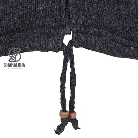 Shakaloha Crush Ziphood Antraciet Vest Heren Shakaloha Crush Ziphood Antraciet Vest Heren