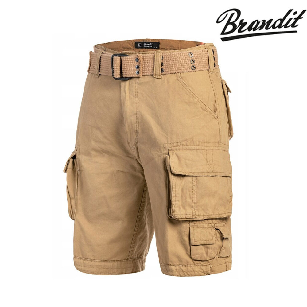 Brandit Vintage Savage Beige Shorts Heren Brandit Vintage Savage Beige Shorts Heren