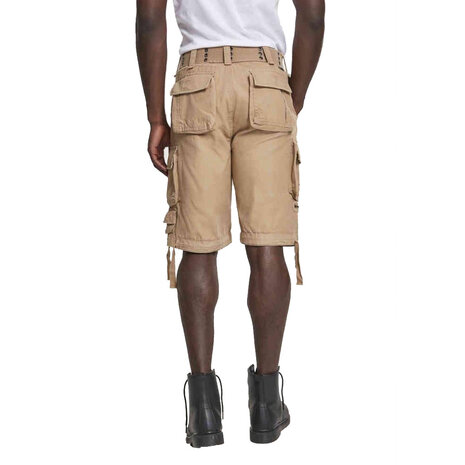 Brandit Vintage Savage Beige Shorts Heren Brandit Vintage Savage Beige Shorts Heren