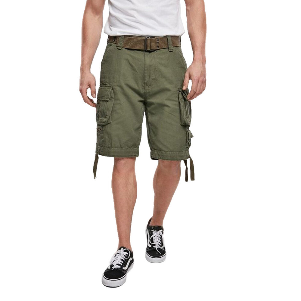 Brandit Vintage Savage Olive Shorts Heren Brandit Vintage Savage Olive Shorts Heren