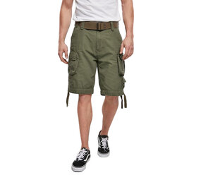 Brandit Vintage Savage Olive Shorts Heren Brandit Vintage Savage Olive Shorts Heren