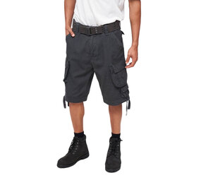 Brandit Vintage Savage Antraciet Shorts Heren Brandit Vintage Savage Antraciet Shorts Heren