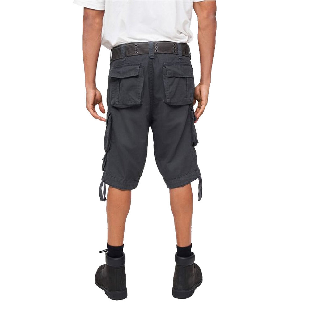 Brandit Vintage Savage Antraciet Shorts Heren Brandit Vintage Savage Antraciet Shorts Heren