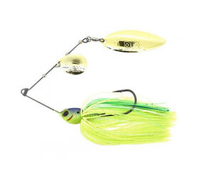 Berkley DEX Spinnerbait TG 11G CW Blue Black Chartreuse Kunstaas Berkley DEX Spinnerbait TG 11G CW Blue Black Chartreuse Kunstaas