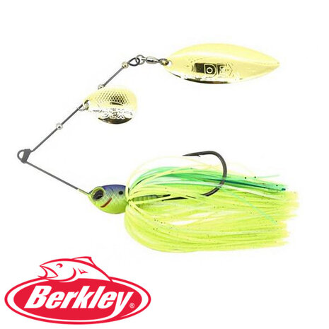 Berkley DEX Spinnerbait TG 11G CW Blue Black Chartreuse Kunstaas