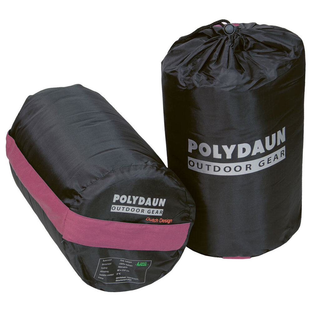 Polydaun Beach House 80x210 cm Red Wave Slaapzak Polydaun Beach House 80x210 cm Red Wave Slaapzak